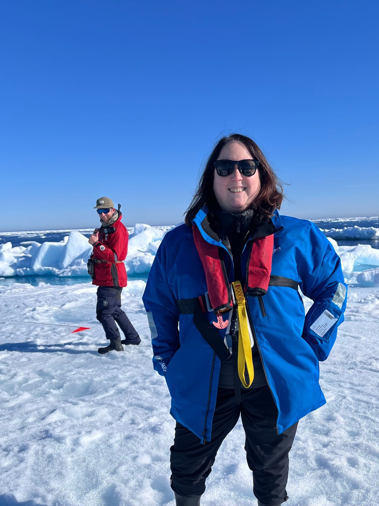 ice landing at 81 degrees north with aurora expeditions