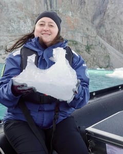 jonna w glacier ice